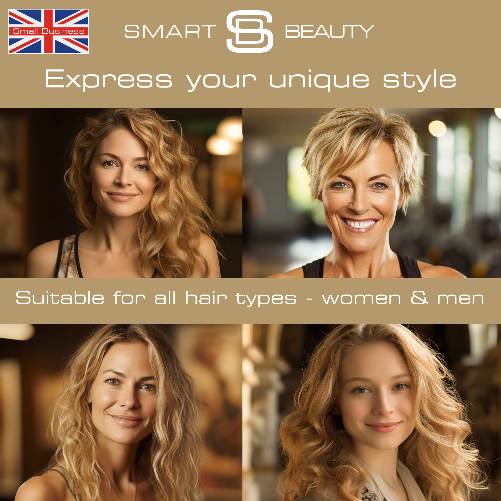 Golden Summer Blonde Hair Dye with Added Plex Hair Care Conditioner, Permanent Hair Color