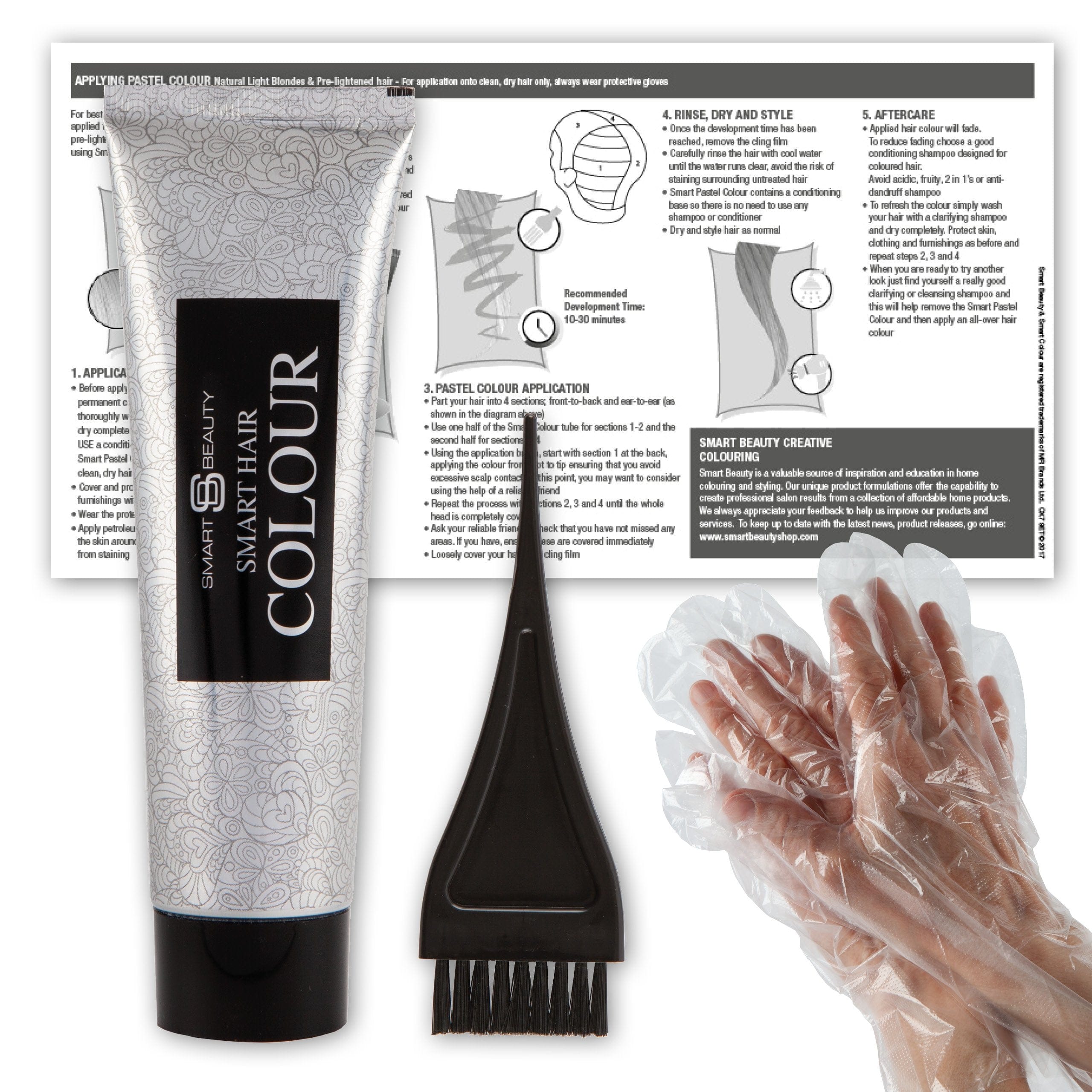 Silver Moon Grey Pastel Hair Dye | Semi-permanent Hair Colour