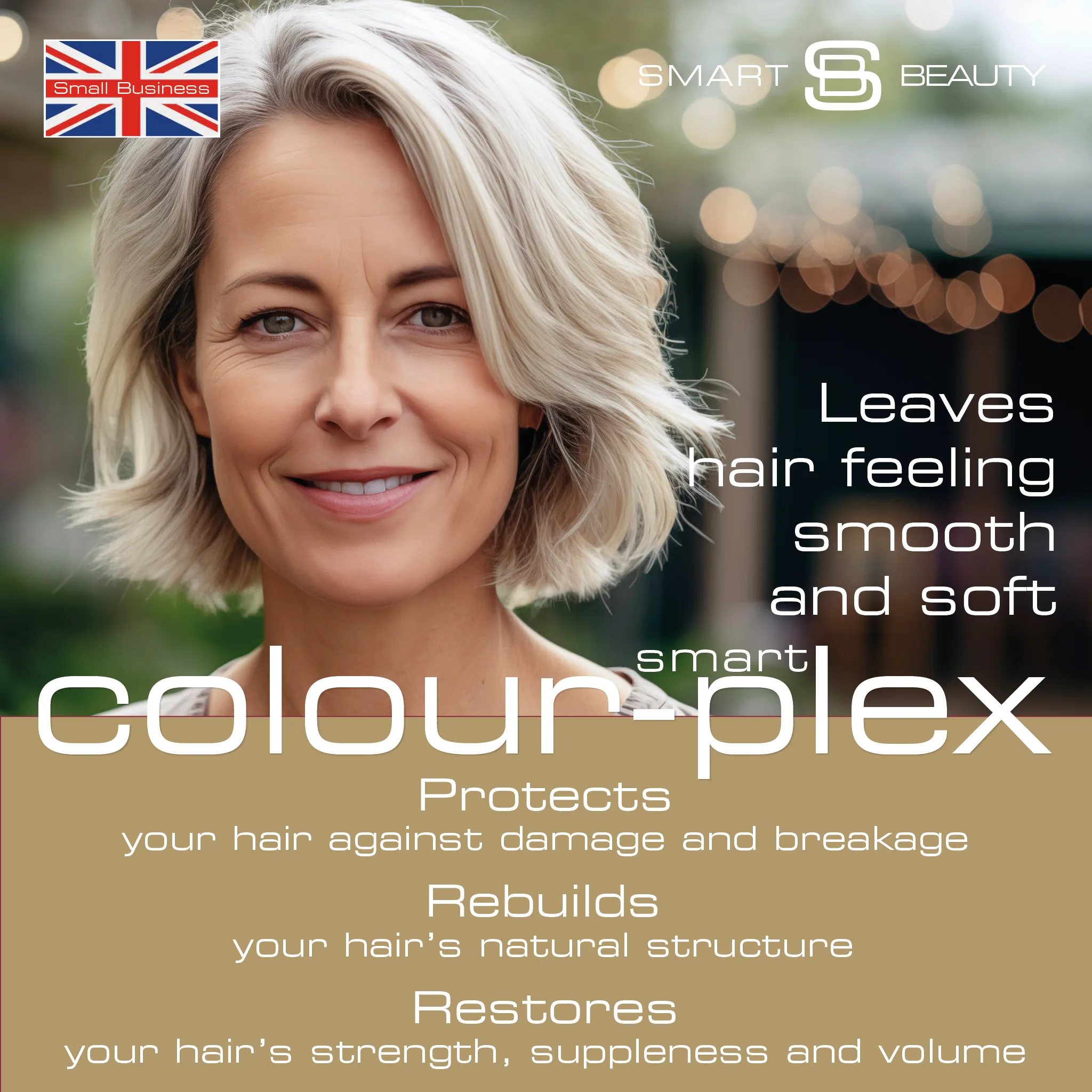 Smart Beauty ash blonde hair dye