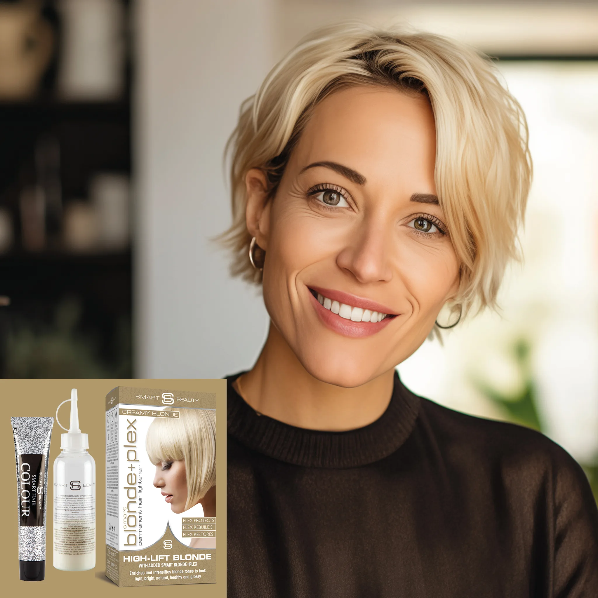 Smart Beauty Creamy Light Blonde Hair Dye