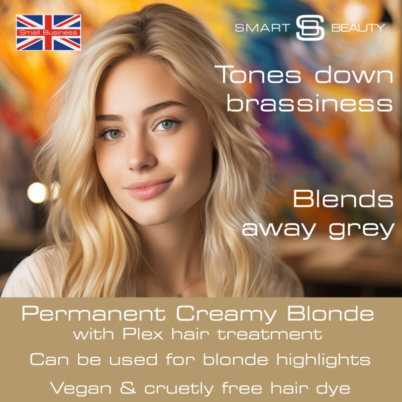smart beauty creamy blonde hair dye