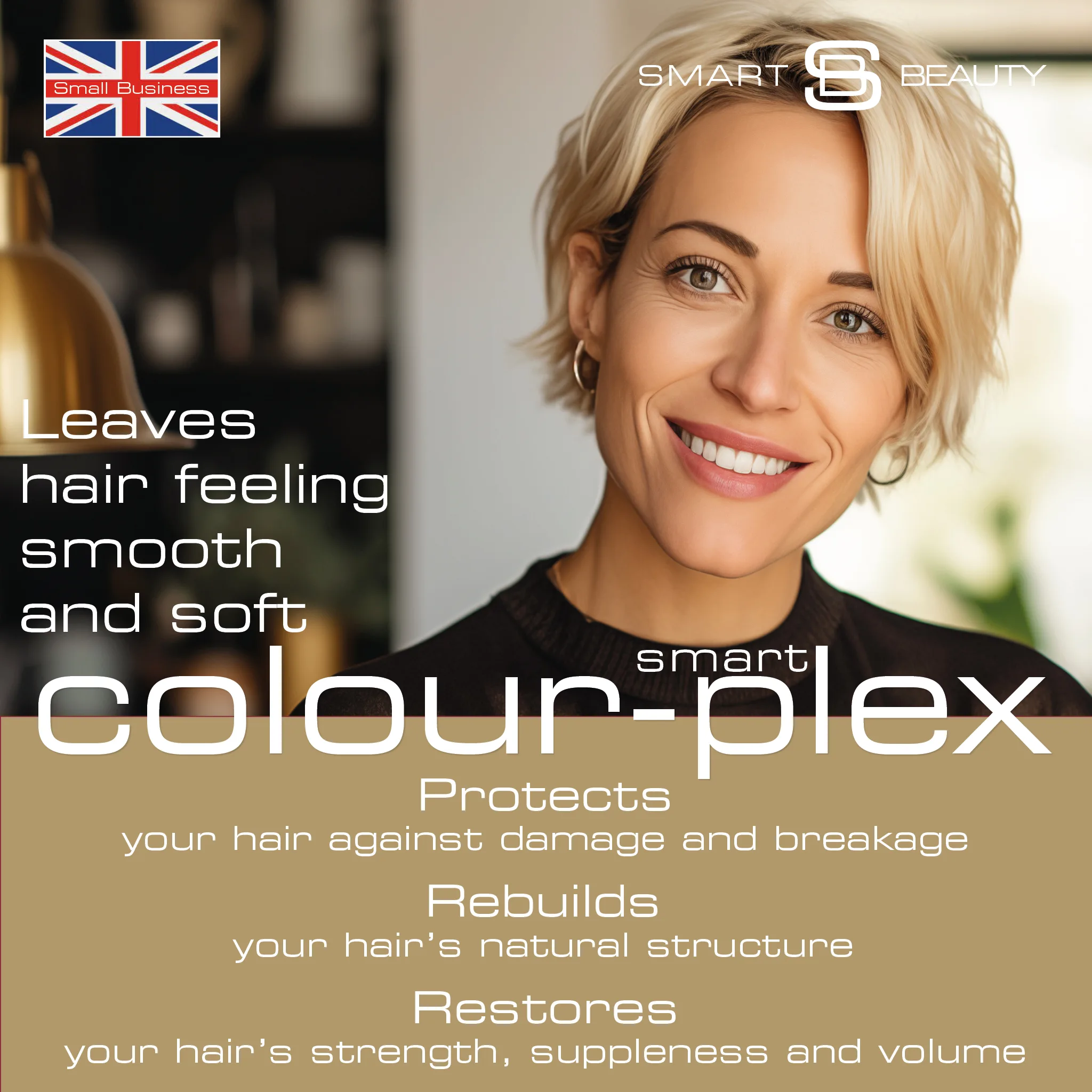 smart beauty creamy blonde hair dye