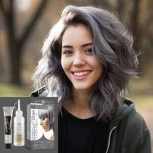 smart beauty METALLIC GRAPHITE grey hair dye