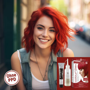 smart beauty permanent holywood red hair dye