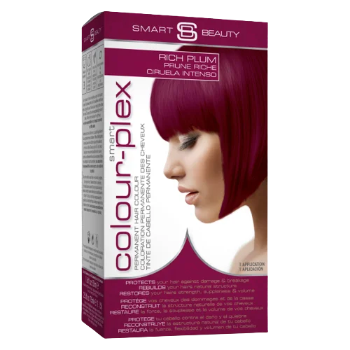 Rich Plum Hair Dye