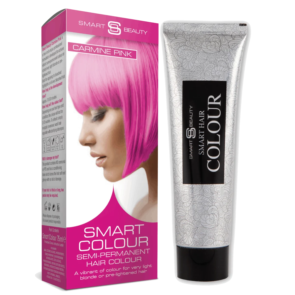 SB Carmine Pink hair dye