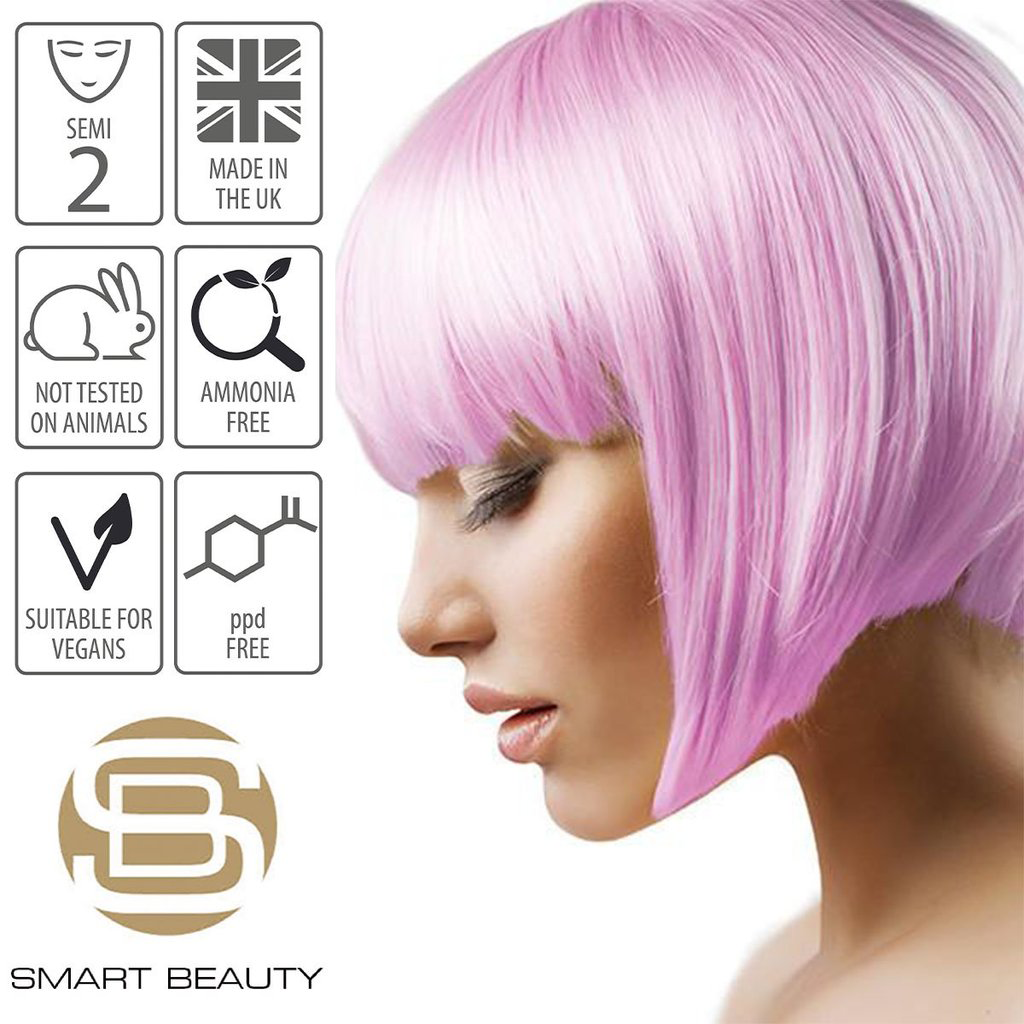 Candy Floss Pink Pastel Semi-Permanent Hair Dye