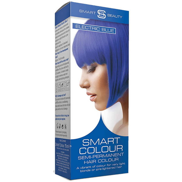 Electric Blue Semi-Permanent Hair Dye