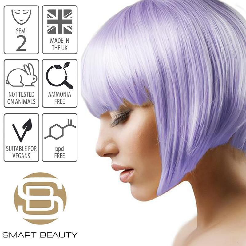 Lilac Haze Purple Pastel Semi-Permanent Hair Dye