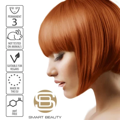 Deep Amber Red Copper Permanent Hair Dye