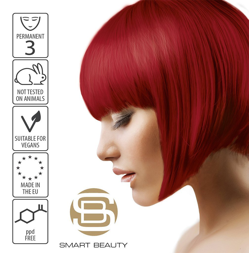Hollywood Red Hair Dye + Plex Anti-breakage Technology