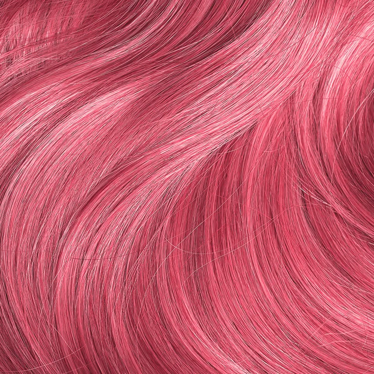 Metallic Rose Gold Hair Dye