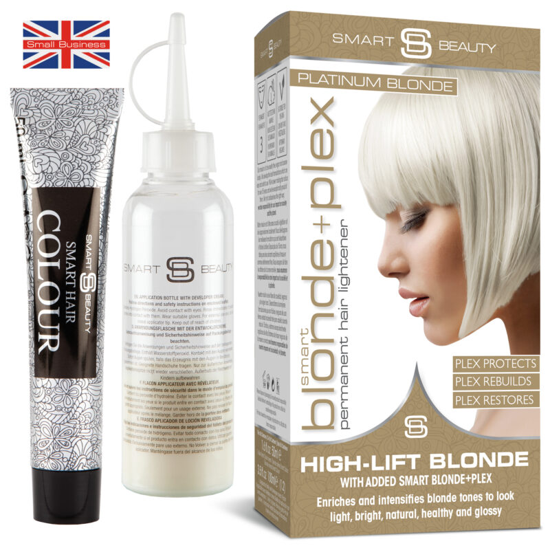 smart beauty platinum blonde hair dye